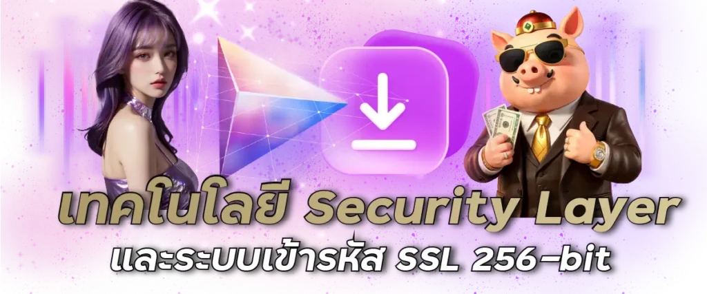 เทคโนโลยี Security Layer และระบบเข้ารหัส SSL 256-bit